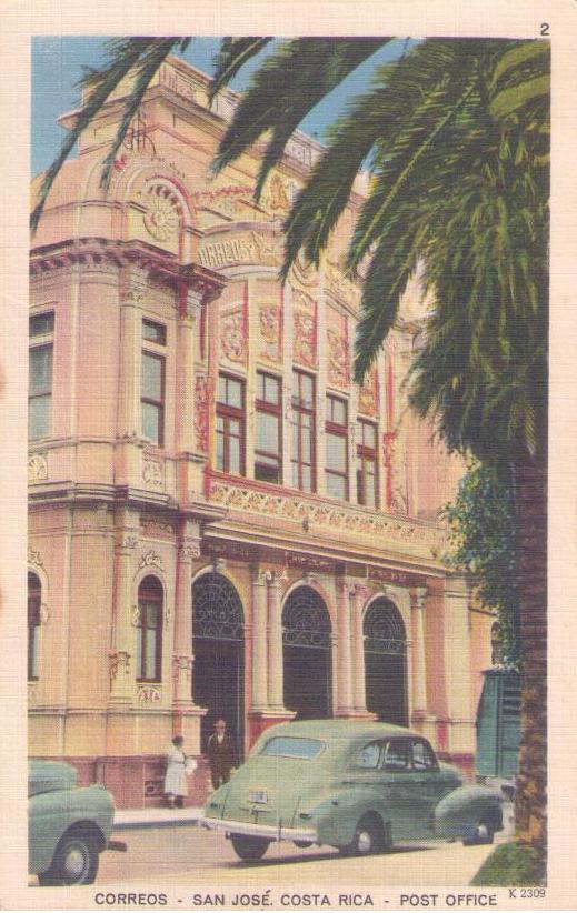 San Jose, Correos (Post Office) (Costa Rica)