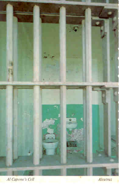 Al Capone’s cell, Alcatraz (San Francisco)