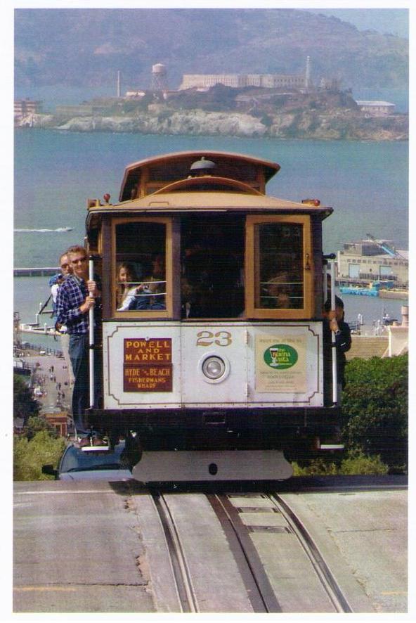 San Francisco, Historic Cable Car No. 23 (Alcatraz)