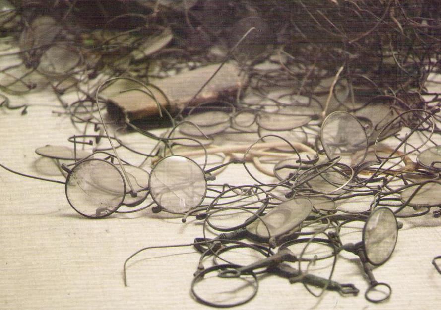 Auschwitz I – Eyeglasses found at the site (Poland)