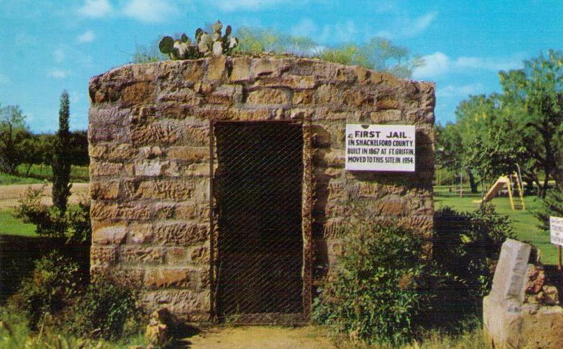 Shackelford County’s first jail (Texas)