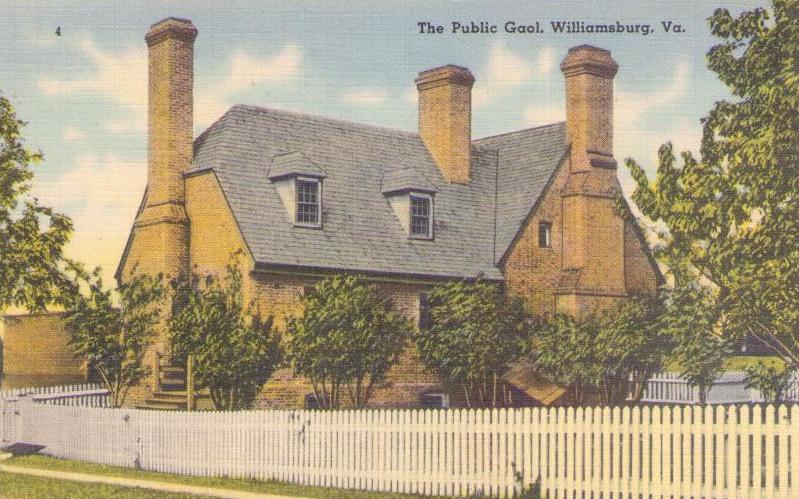 Williamsburg, The Public Gaol (Virginia, USA)
