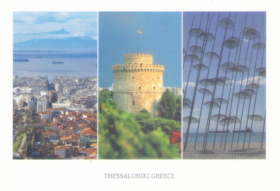 White Tower and other views, Thessaloniki (Greece)