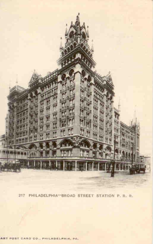 Broad Street Station P.R.R. (Philadelphia, USA)