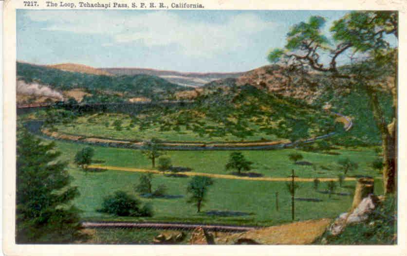 The Loop, Tehachapi Pass, S.P.R.R., California