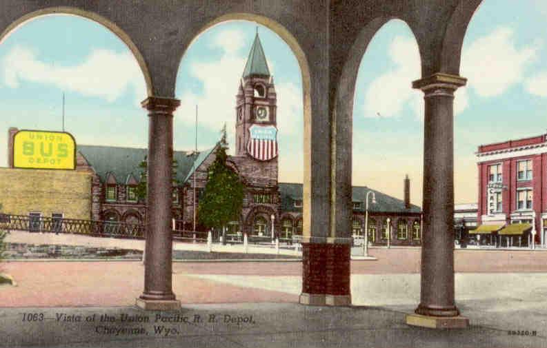 Cheyenne, Union Pacific Railroad and Bus Terminals (Wyoming)