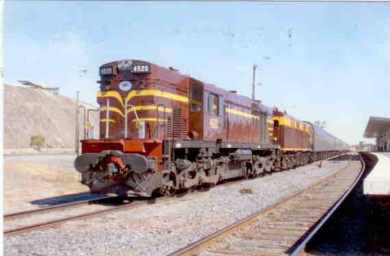 4520 and 4306 on the Heritage Express at Broken Hill (Australia)