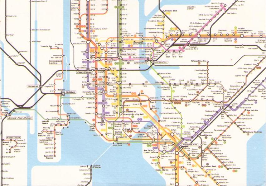 New York Subway map