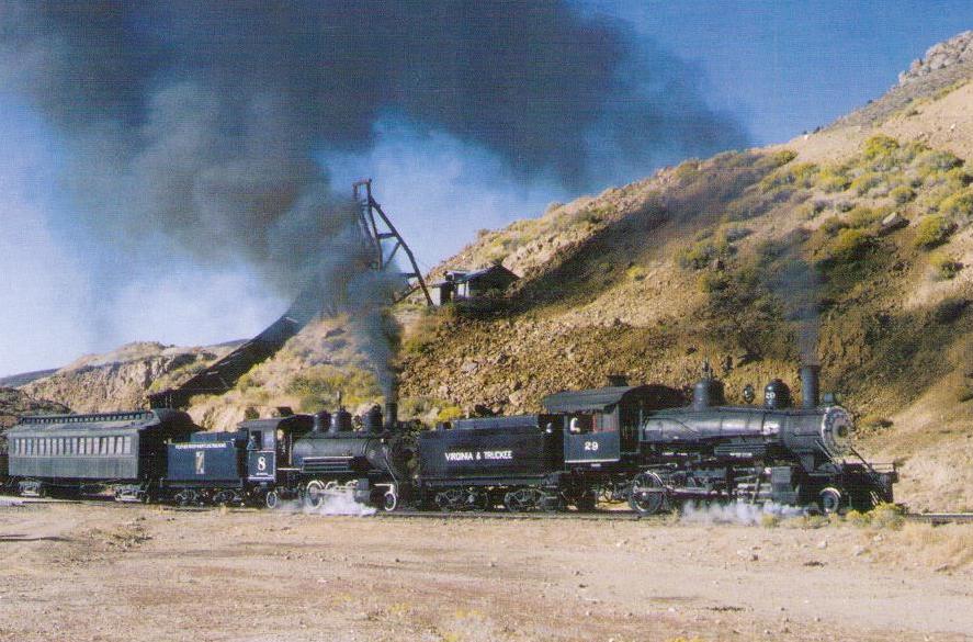 Gold Hill, Virginia & Truckee R.R. locomotives No. 8 and 29 (Nevada)