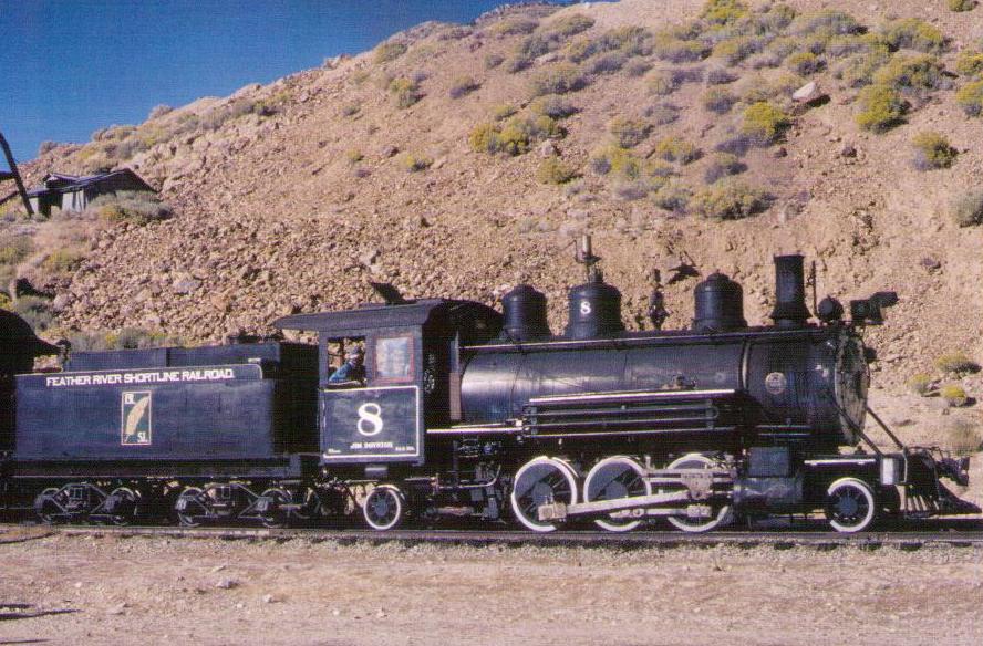 Feather River Short Line Locomotive No. 8 (USA)