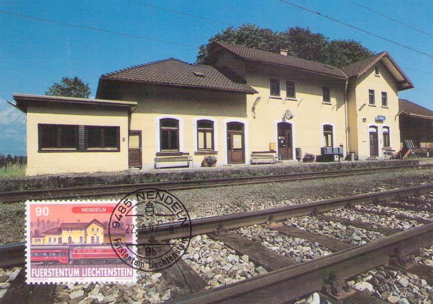 Bahnhof Nendeln (Maximum Card) (Liechtenstein)