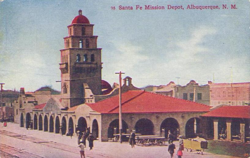 Albuquerque, Santa Fe Mission Depot (New Mexico, USA)