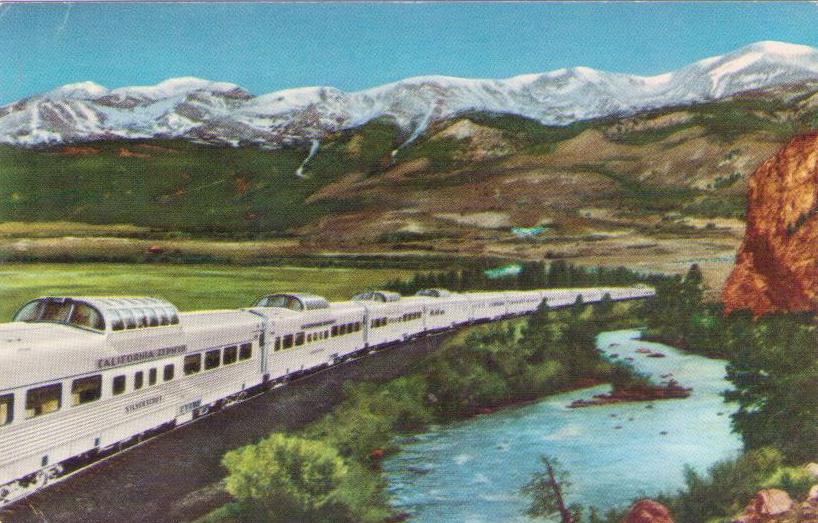 Denver & Rio Grande Western Railroad, California Zephyr (USA)