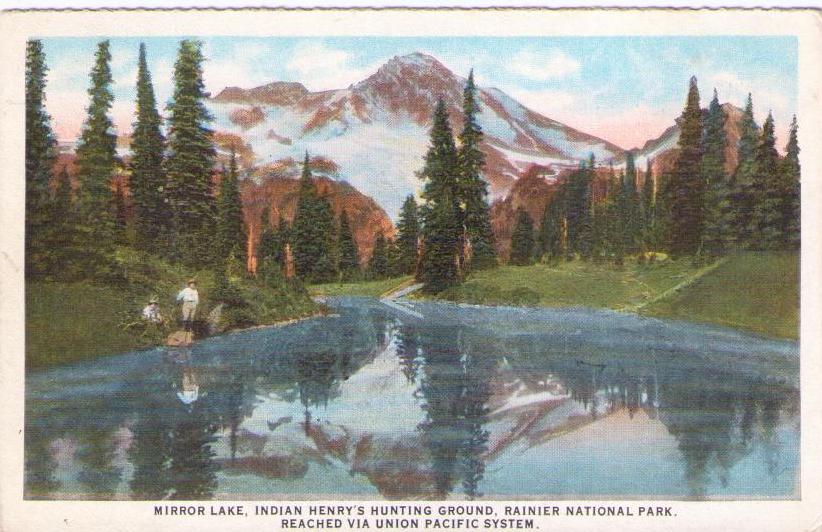 Rainier National Park, Mirror Lake (Union Pacific) (USA)