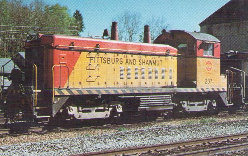 The Pittsburg & Shawmut Railroad’s Locomotive Number 237