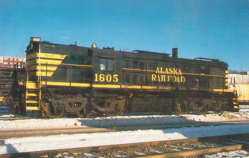 Alaska Railroad, EMD MRS-1 Unit Number 1605