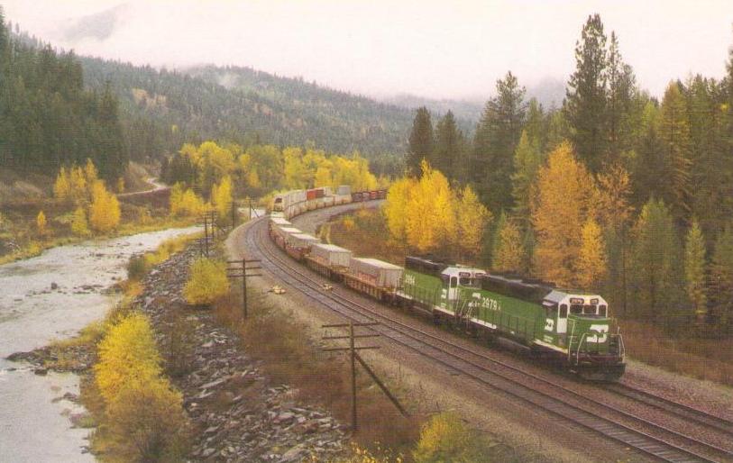 Burlington Northern Railroad, GP-39V Units #2979 & #2964