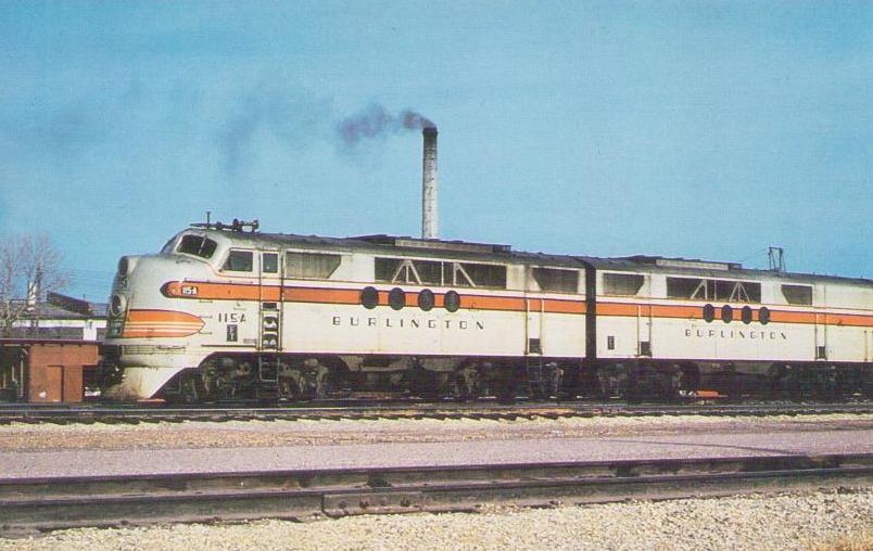 Chicago, Burlington & Quincy Railroad, EMD FT-Units #115 A & B