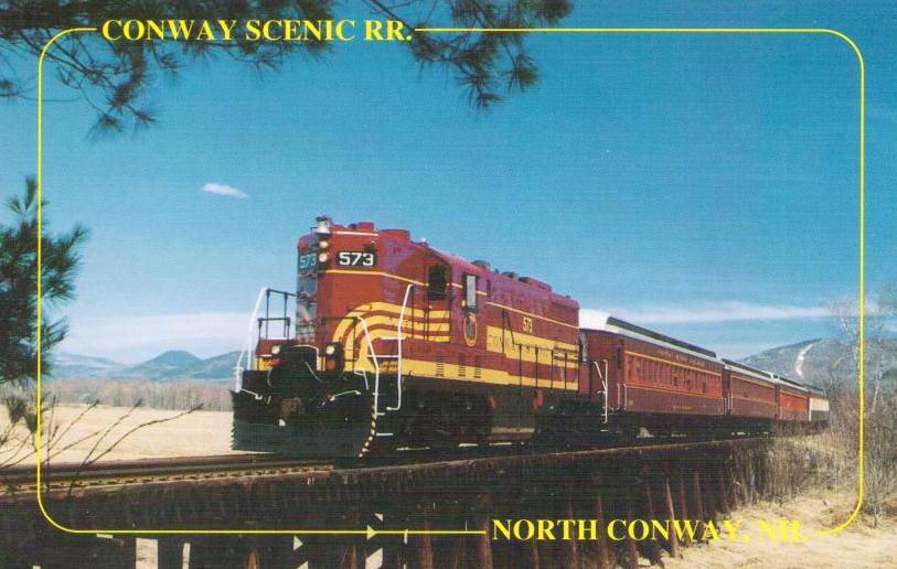 Conway Scenic Railroad, GP-7 #573