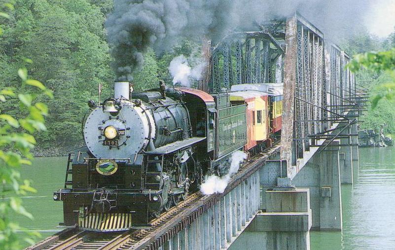 Great Smoky Mountains Railway, Steam Locomotive #1702