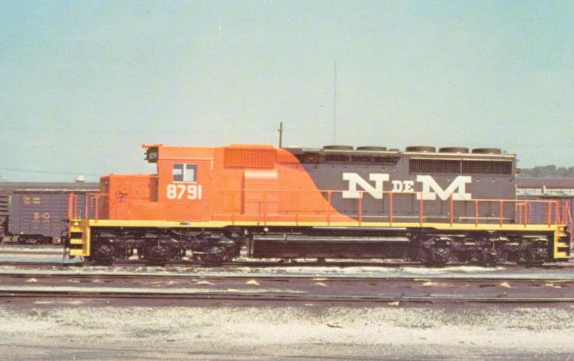 National Railways of Mexico, SD40-2 Unit #8791