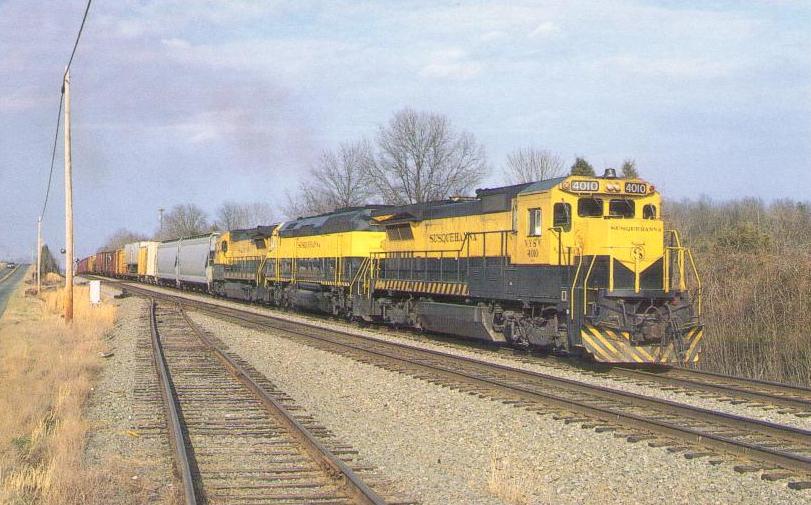 New York, Susquehanna & Western Railway, Dash 8-40B, #4010