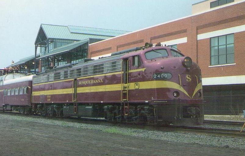 New York, Susquehanna & Western Railway, E-9 Unit #2400