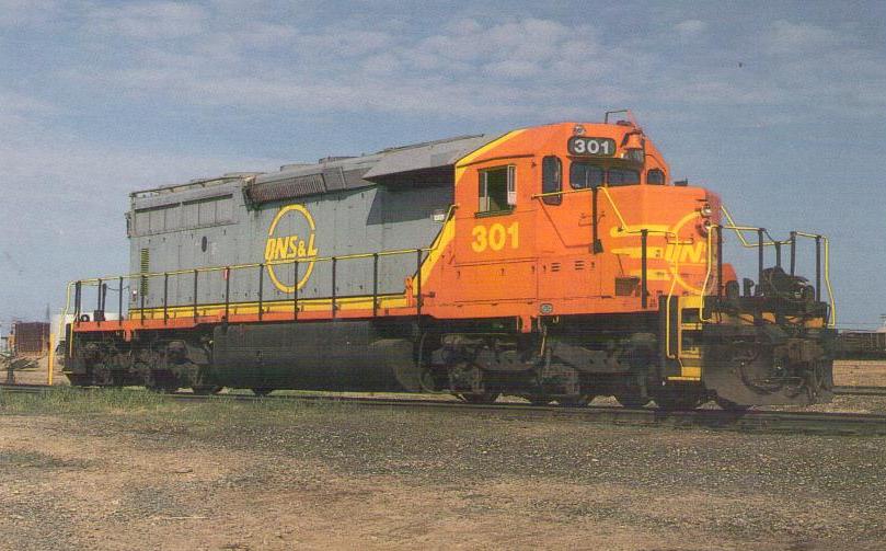 Quebec North Shore & Labrador Railway, SD40-2CLC Unit #301