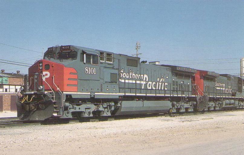 Southern Pacific Railroad, Dash 9-44CW Units #8101 and #8110
