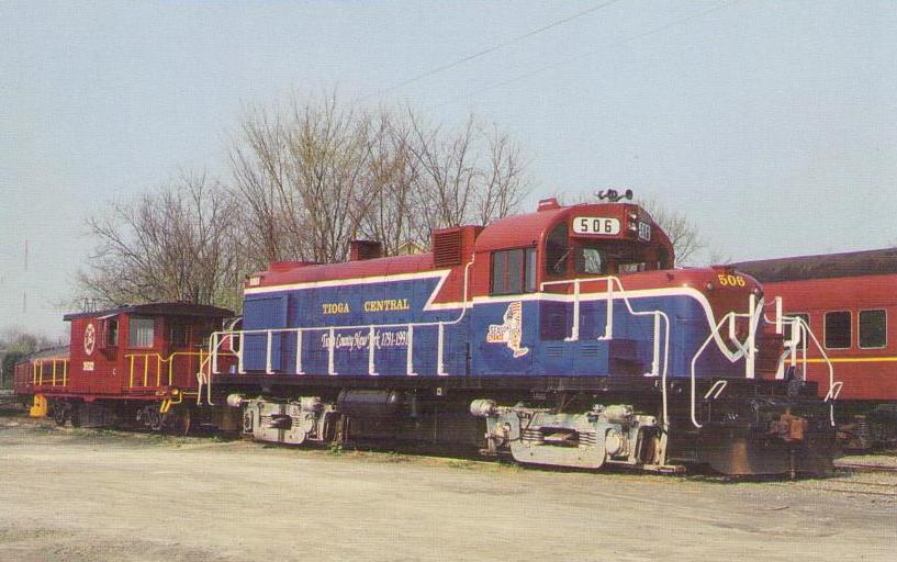Tioga Central Railroad, Alco RS3u #506