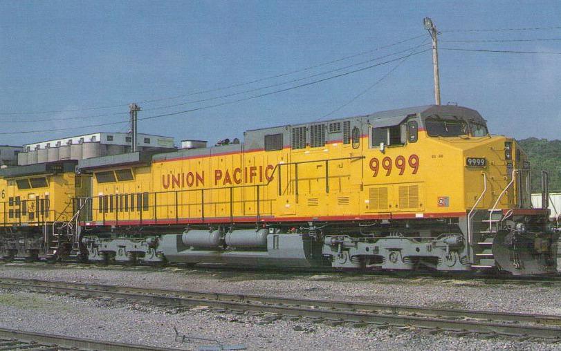 Union Pacific Railroad, AC4400-CW Unit #9999