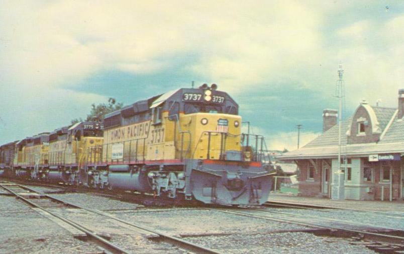 Union Pacific Railroad, SD40-2, Unit #3737