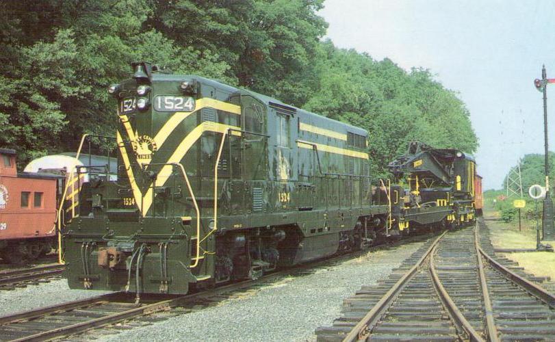 Whippany Railway Museum, Jersey Central GP-7 (New Jersey, USA)