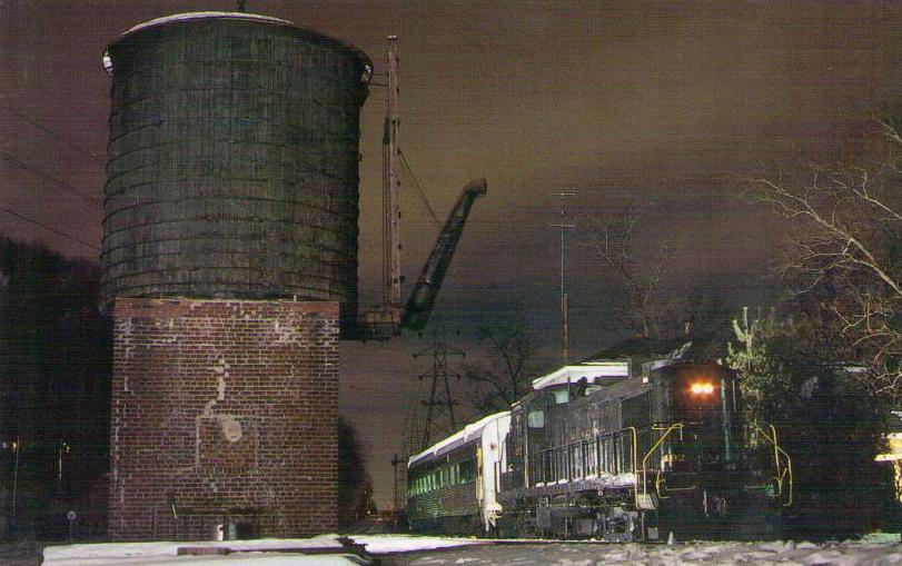Whippany Railway Museum, Frigid Evening (New Jersey, USA)