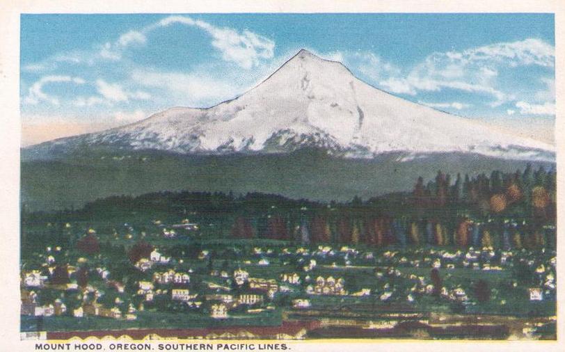 Mount Hood, Oregon, Southern Pacific Lines (USA)