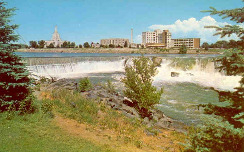 Mormon Temple, Idaho Falls (Idaho, USA)