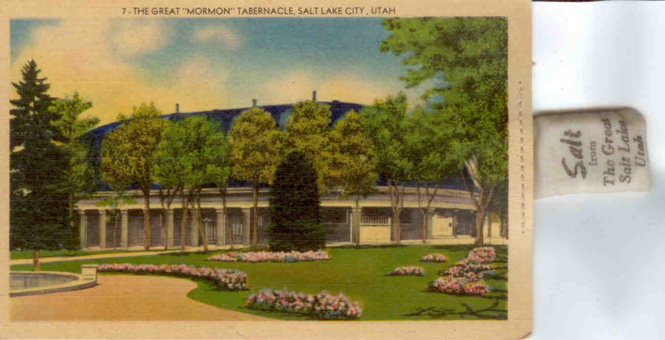 The Great “Mormon” Tabernacle, Salt Lake City (Utah)