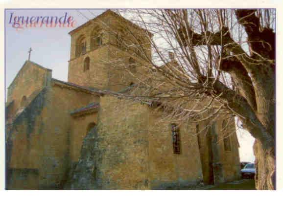 Iguerande (Saone & Loire), Eglise Romane St-Andre (France)