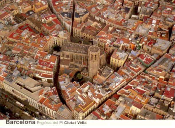 Barcelona, Esglesia del Pi, Ciutat Vella (Spain)