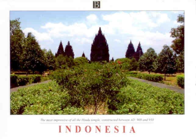 Prambanan, The most impressive of all the Hindu temple (sic) (Indonesia)