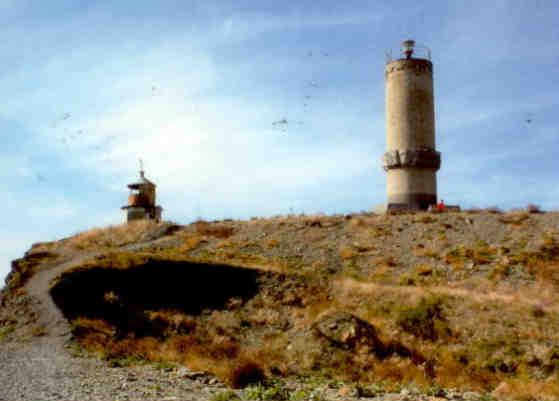 Bolshoy Utrish, lighthouse and church (Russia)