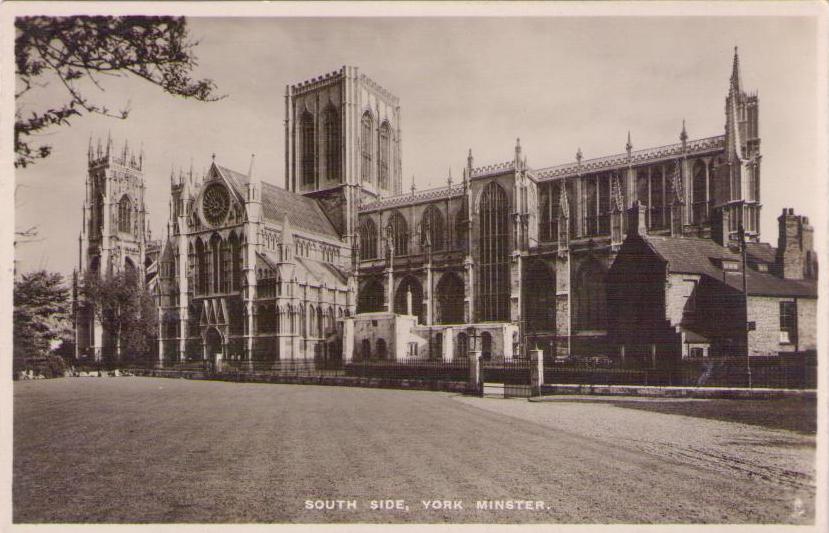 York, South Side, York Minster (England)