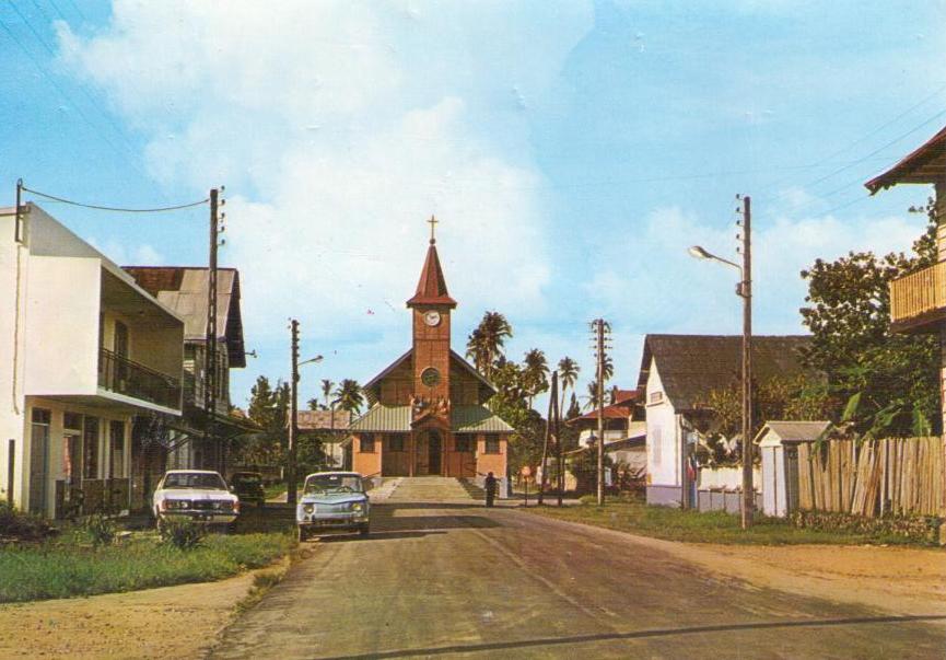 Saint Laurent du Maroni, The Church’s Square (French Guiana)