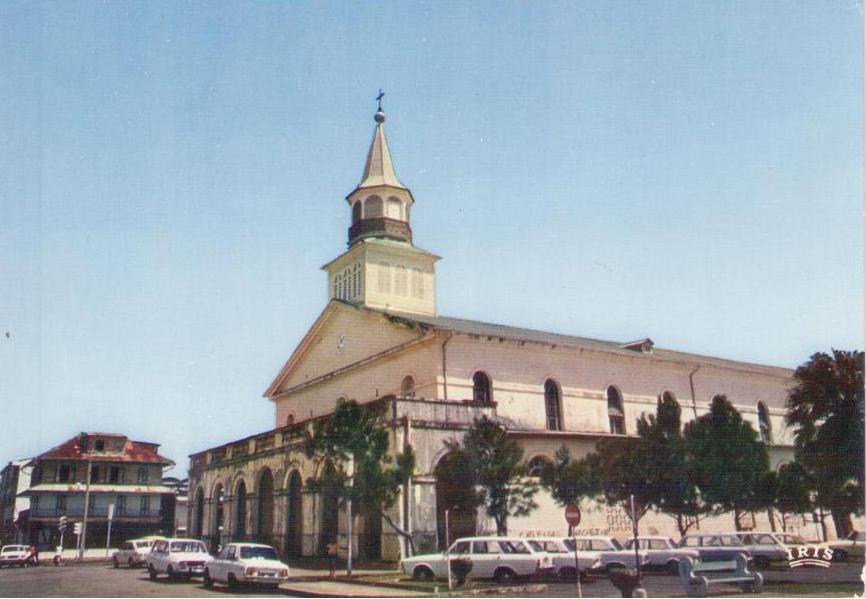 Cayenne, The cathedral (French Guiana)