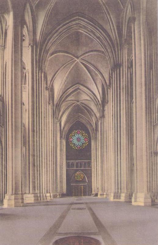 The Cathedral of St. John the Divine, The Nave looking West (New York City)