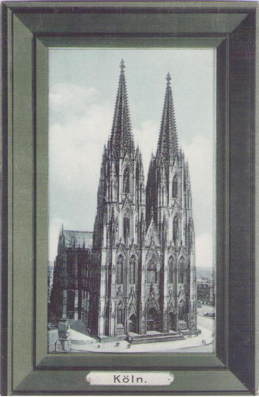 Köln, Cathedral – Dom (Westseite) (Germany)