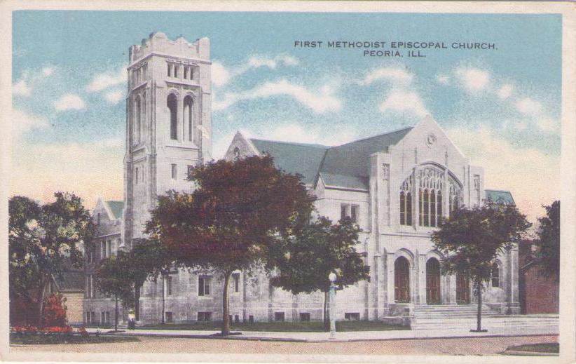 Peoria, First Methodist Episcopal Church (Illinois, USA)