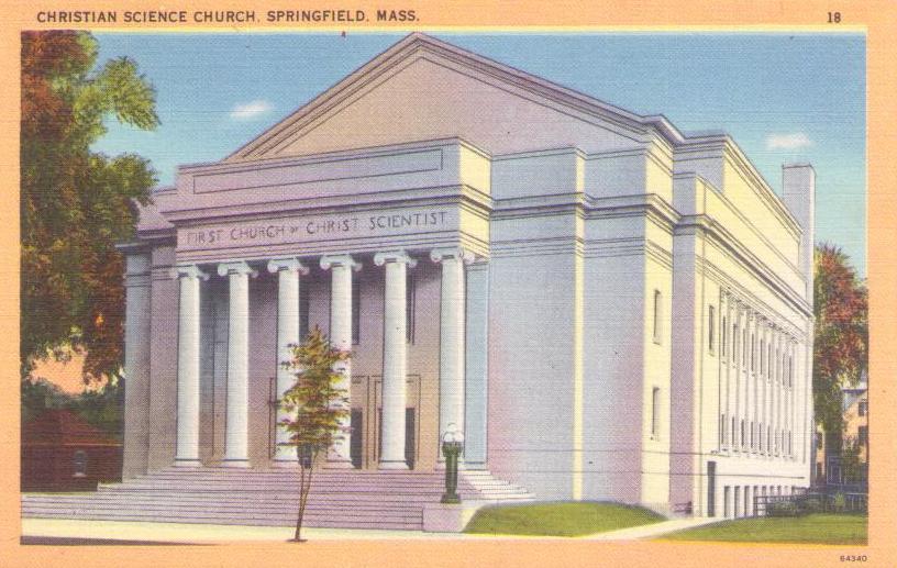 Springfield, Christian Science Church (Massachusetts, USA)