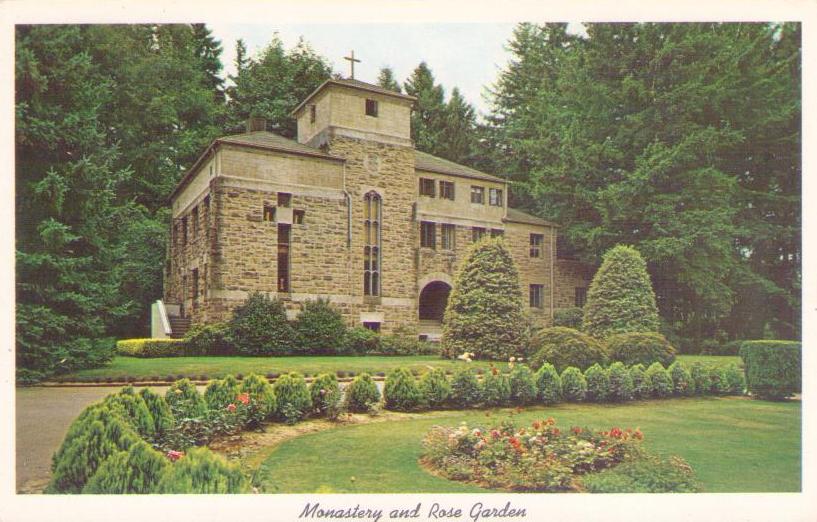 Portland, Sanctuary of Our Sorrowful Mother, Monastery and Rose Garden (Oregon, USA)