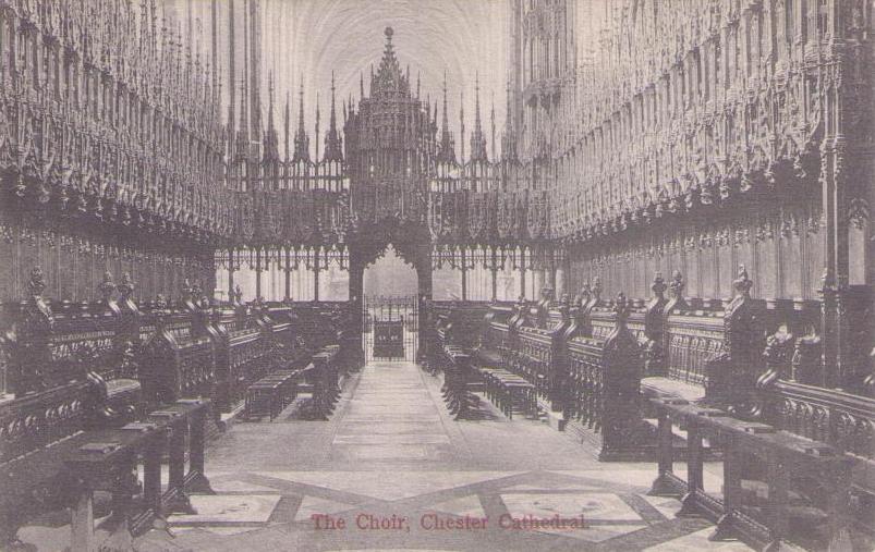 The Choir, Chester Cathedral (England)